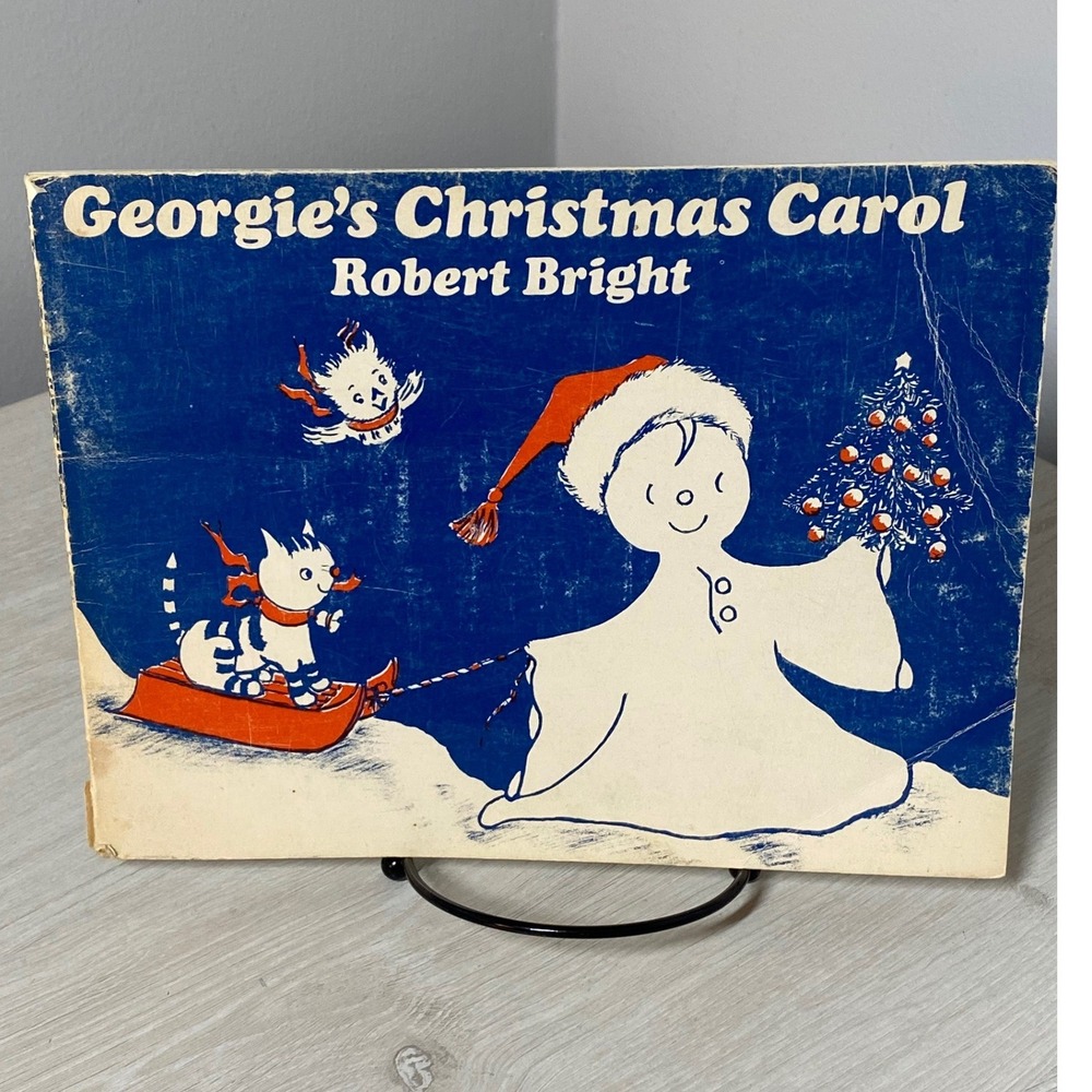 Georgies Christmas Carol Robert Bright Vintage Childrens Book Xerox Softcover